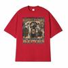 Daddys Little Kitten Print T Shirt Meme Alpha Wolf Werewolf 90s Vintage Tshirts Men Women Fashion Oversized Hot Sale T Shirts