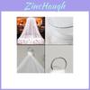 Modern Minimalist Dome Mosquito Net Bed Canopy With Antimite Mesh For Bedroom Use