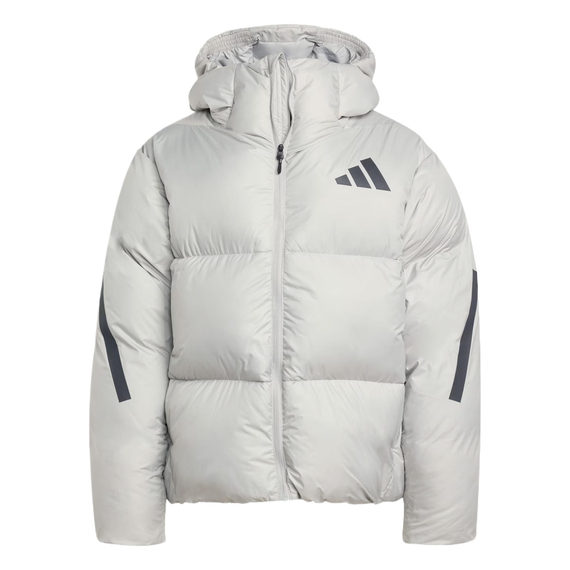 Adidas Padded Jacket ZNE Metallic Gray Unisex JV5863 164CM