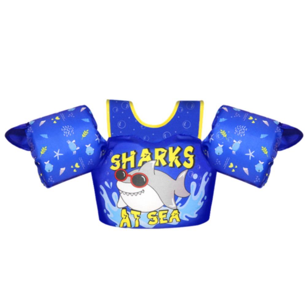 Anti Drowning Children Swimming Arm Rings 1-2/3-7 Year Old Life Jacket Swimming Buoyancy Vest  Pool