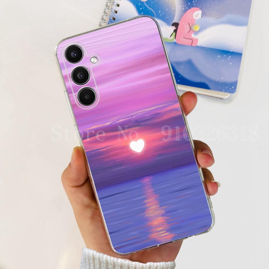 For Samsung Galaxy A14 A24 A34 A54 Case New Fashion Painted Cover Soft Silicone TPU Phone Case For Samsung A54 A 14 24 34 Fundas