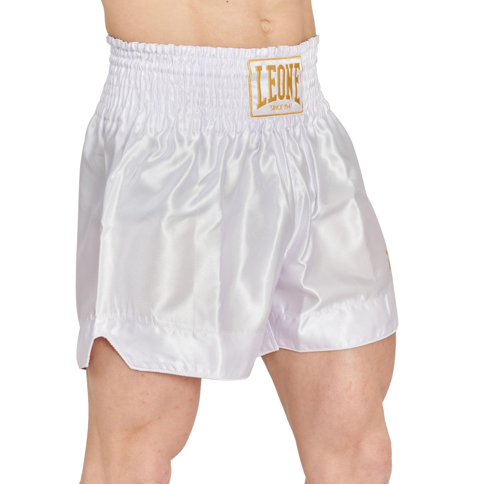 

Leone 1947 Muay Thai Kickboxing Shorts BASIC 2 White белый