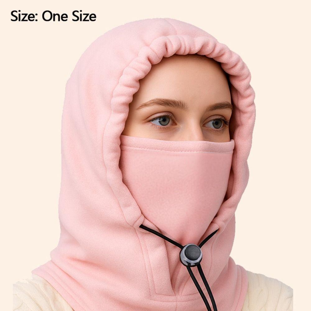 Windproof Pullover Hats Cold Proof Ear Protection Cap Fashion Balaclava Hat Winter