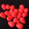 Eye-catching Red/Yellow Float Tail Red/Yellow Sensitive Visualable Beans  Fishing Tackle