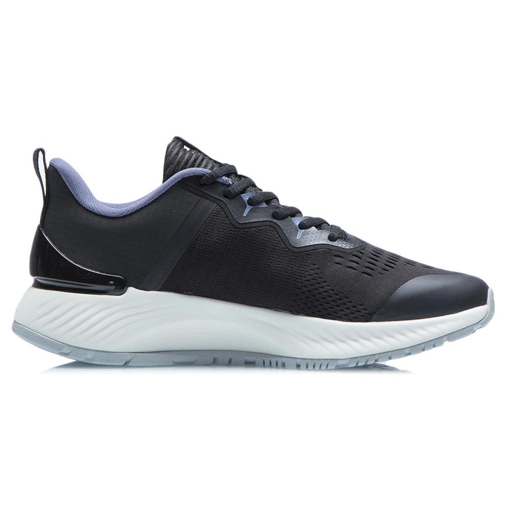 Li Ning YueYing Essential Abrasion Resistant Breathable Low top Running Shoes Men's Black ARHR103-3