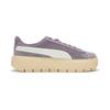 Sneakers PUMA Platform Abrasion Resistant Low Top Skateboard Shoes Women's Purple