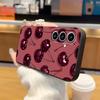 Case for Samsung Galaxy A13 A20 A16 A40 A12 A70 A15 A17 A50 A04 A06 A05 Funda Phone Cover Cherry Pattern