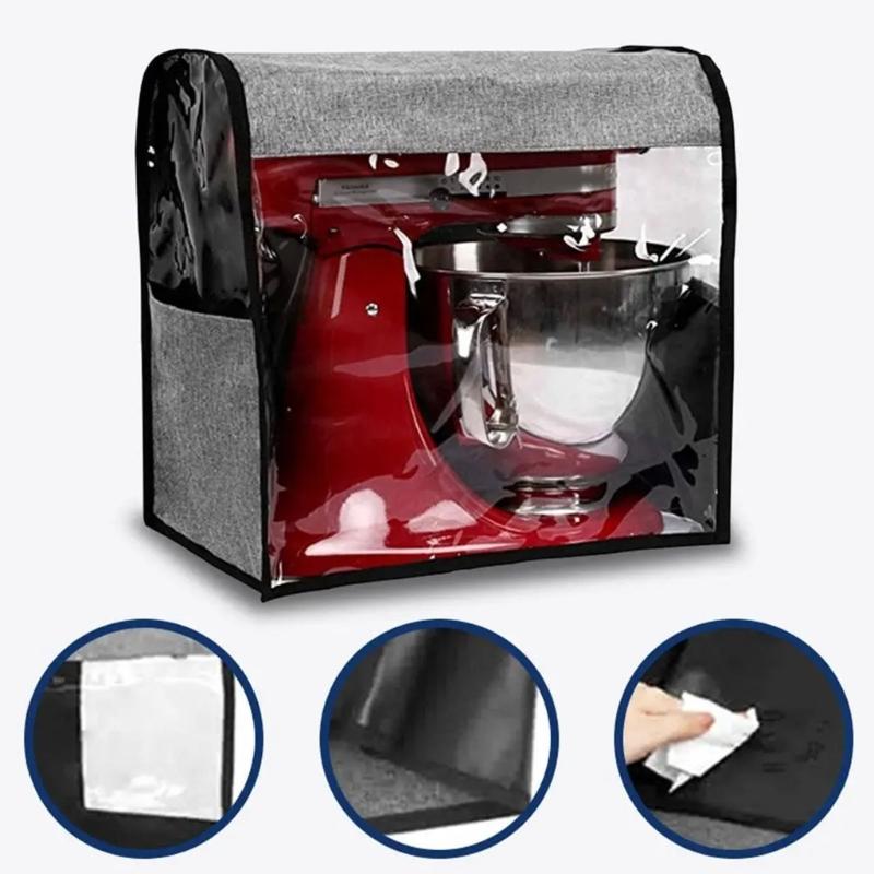 Stand Mixer Organizer Cover with Dust Protection Waterproof Oxford Fabric Texture Suitable for Kitchen Appliances