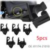 Hood Bonnet Clips Plastic Prop Stay Rod Support 5pcs Clip Clamp
