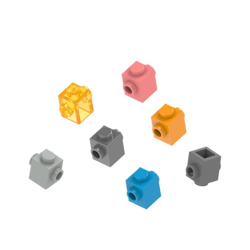BRICK 1X1 W. 2 KNOBS 50pcs Bricks, Modified Compatible 47095 Self-Locking Bricks Building Blocks Toys Accessories