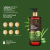 KHADI NATURAL Neem & Aloe Vera Shampoo For Hair Growth And Scalp Care Paraben Free For All Hair Types 310 Ml