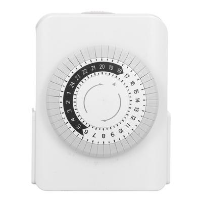 24-Stunden-Steckdosen-Timer 15A Mechanischer Steckdosen-Timer Intelligente Zeitschaltuhr 60HZ