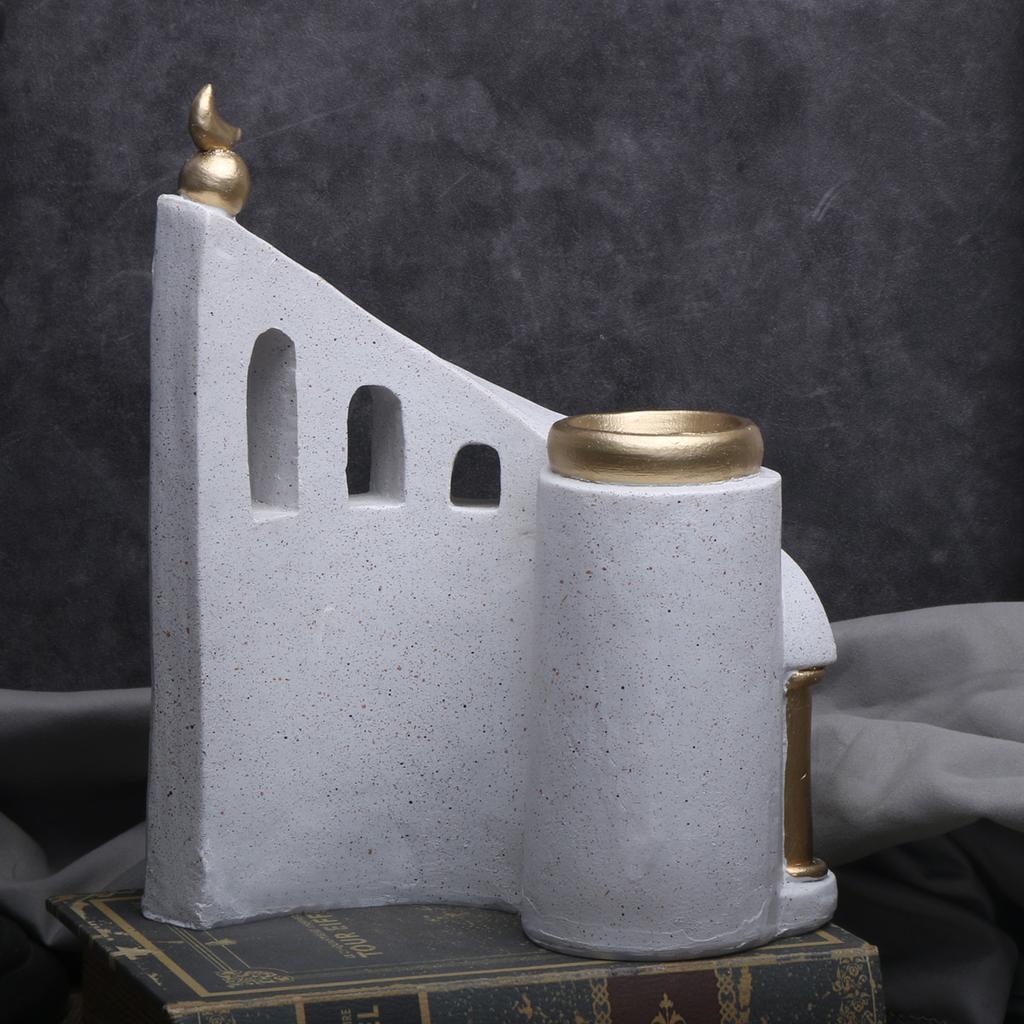 1 Stück Ramadan Muslimische Kaaba Kuppel Moschee Islamisches Desktop Ornament Tisch Handwerk Geschenke