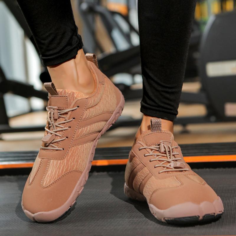 Breathable Training Sneakers Men Women Elastic Fitness Shoes Non-slip Gym Sports Shoes Outdoor Walking Shoes Hiking Trekking Camping