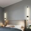 Simple and long Led wall lamp Nordic luxury home decoration wall lamp bedroom lighting stairs corridor indoor bathroom wall lamp