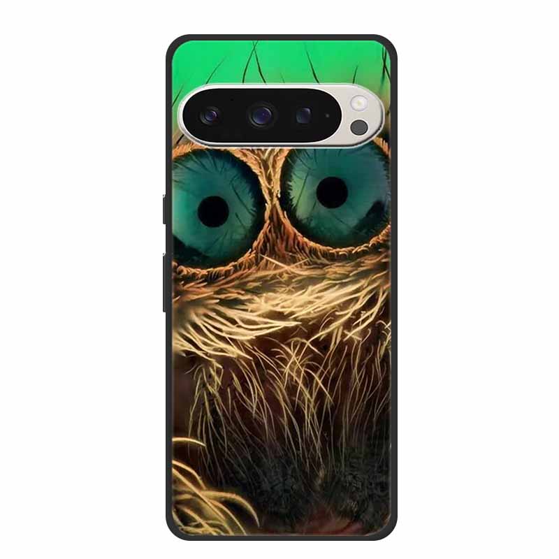 Für Google Pixel 9 5G Hülle Luxus TPU Weiches Silikon Handyhüllen für Google Pixel 9 Pro Pixel9 Cartoon Süße Stoßstangenabdeckung Fundas