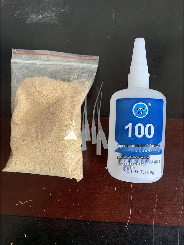 Aquascape Skeleton Glue: Instant Adhesive for Sticking Stones and Wood In Rainforest Tanks and Aquatic Plant Landscaping.