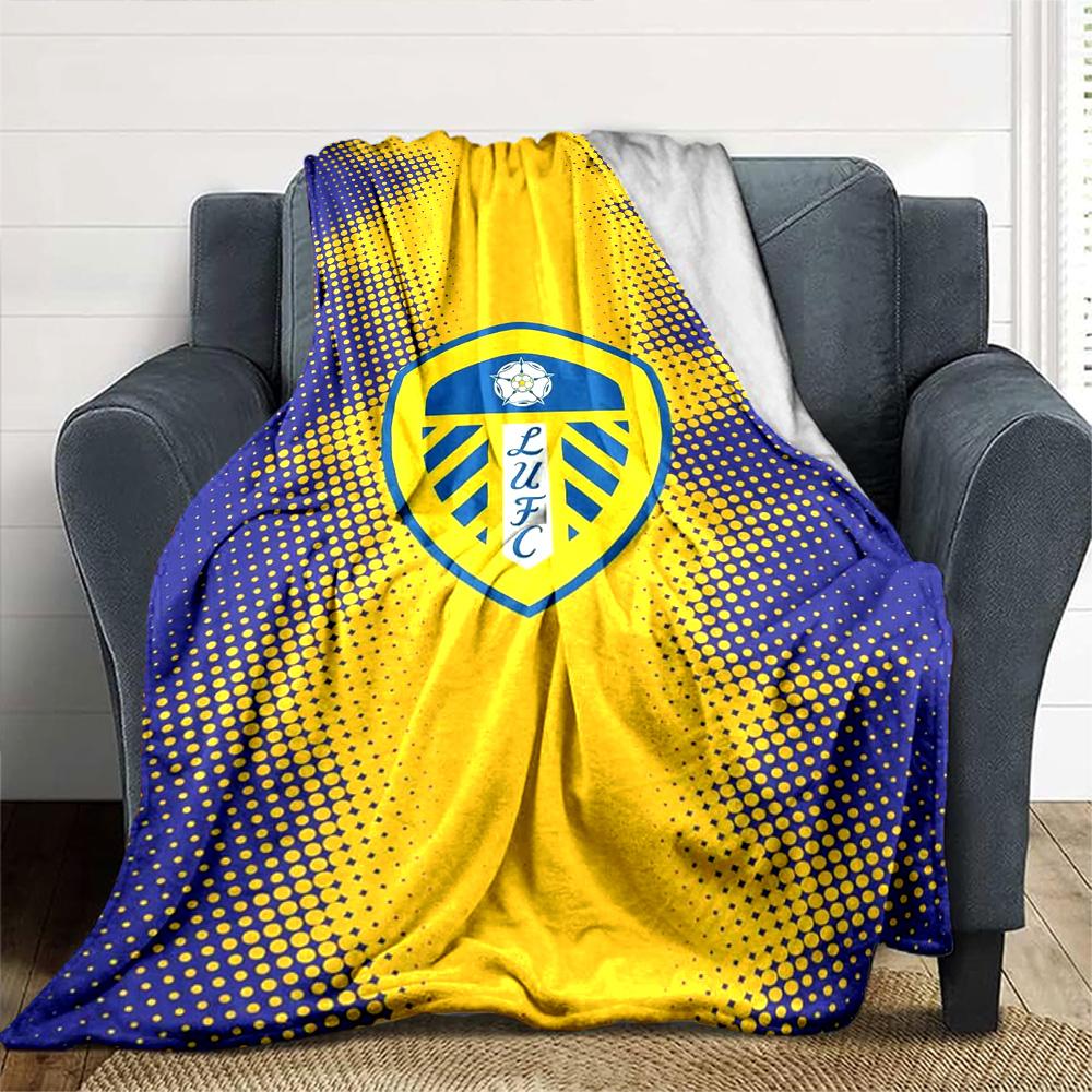 LUFC Print Flannel Blanket High Quality Warm Comfortable Cover for All Seasons Perfect for Gifts Home Decor