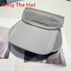 Sports Sun Hat With Printed Letters And Wide Brim Uv Protection For Women Outdoor Use