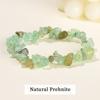 JD Natural Crystal Stone Seven Chakra Irregular Energy Bracelet Women Men Healing Amethyst Fluorite Chip Strand Bracelet Gift