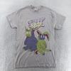 The Bunny The Bear Shirt XS Gray Band Graphic Tee Rock Concert Tour Hardcore