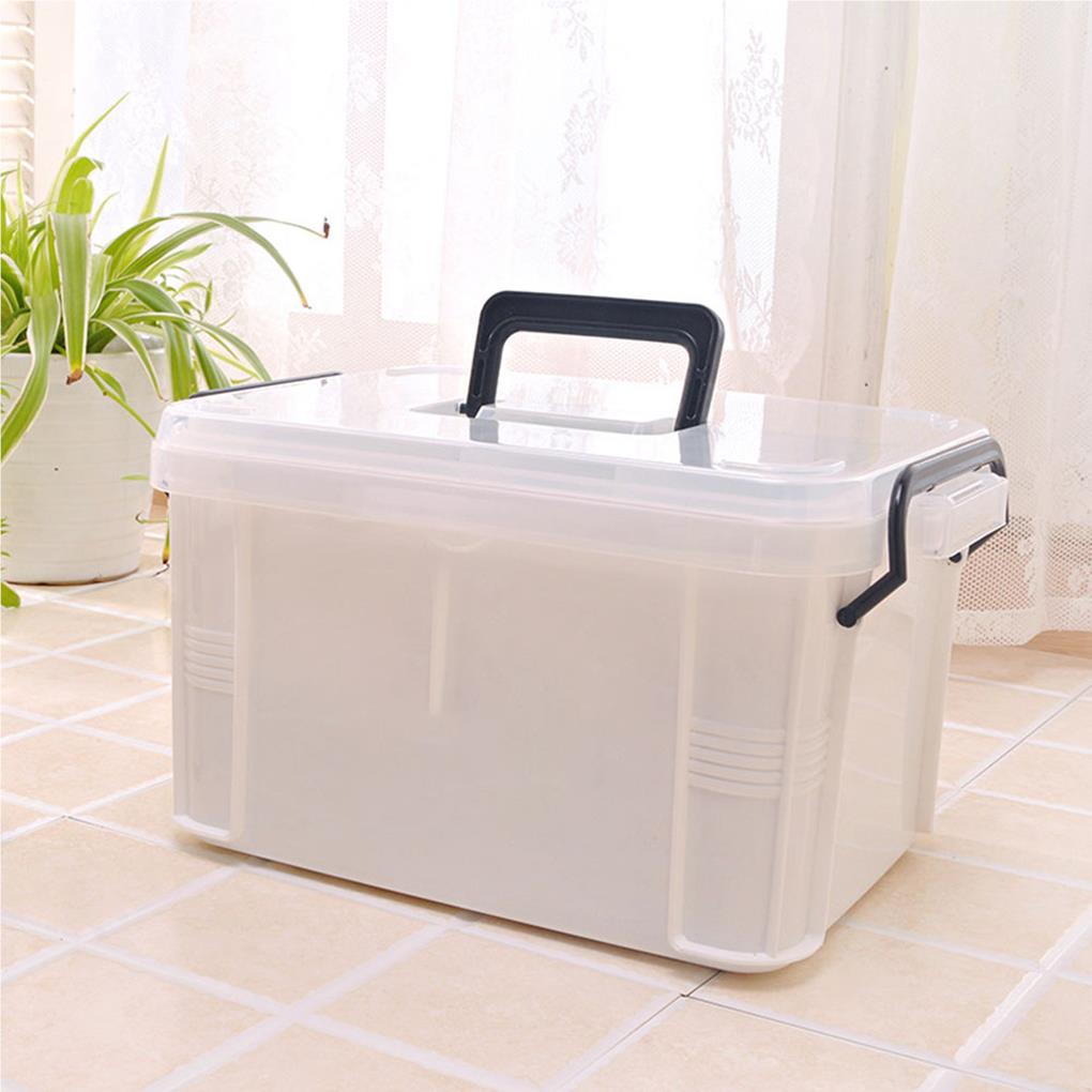 First Aid Kit Plastics Pouch Supplies Dust-proof Storage Cases Convenient Simple Style Household Supply Medical Case