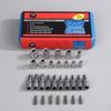 29Pcs High Torques Carbon Steel Socket Bit With Storage Case Ideal For Mechanics DIY And Professional Use Auto Repair