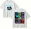 Gorillaz For Fan Gift Tshirt Unisex Unisex Harajuku Oversizedunisex Short Sleeve Streetwear High Quality Couples Comfortable Soft
