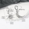 Vintage Sun Moon Earrings Alloy Totem Pendant Asymmetric Dangle Jewelry Gift for Women