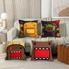 Cartoon Cute Domo Kun Pillow Case Office Cushions Suitable For Sofa Car Bedroom Decorative Cushion Cover