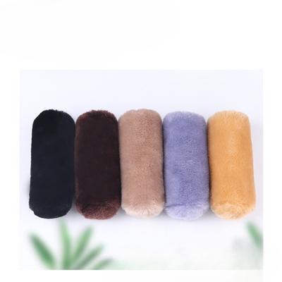 Nova Capa de Punho Pelúcia Imitada Granular, Antiderrapante, Proteção para as Mãos e Quente Universal para Bicicletas Elétricas, Motocicletas e Triciclos