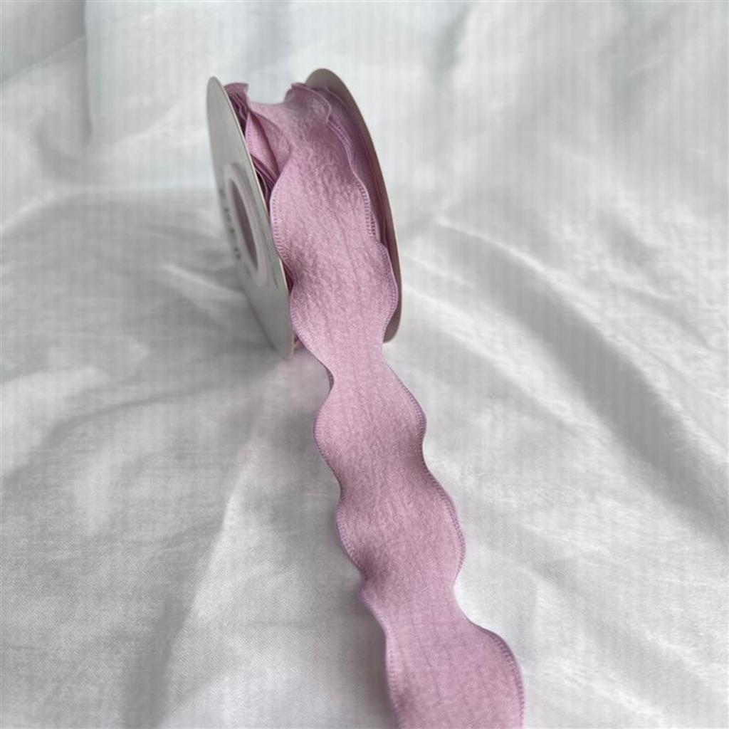 Ruffled Floral Ruffled Ribbon Texture Lace Fishtail Ribbon Cake Bouquet Packaging Ribbon