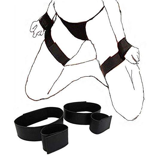 Handcuffs Bondage Set Slave Under Bed Bdsm Bondage Restraint Strap System Adults Wrists &Ankle Cuffs Sex Toys For Women Couples