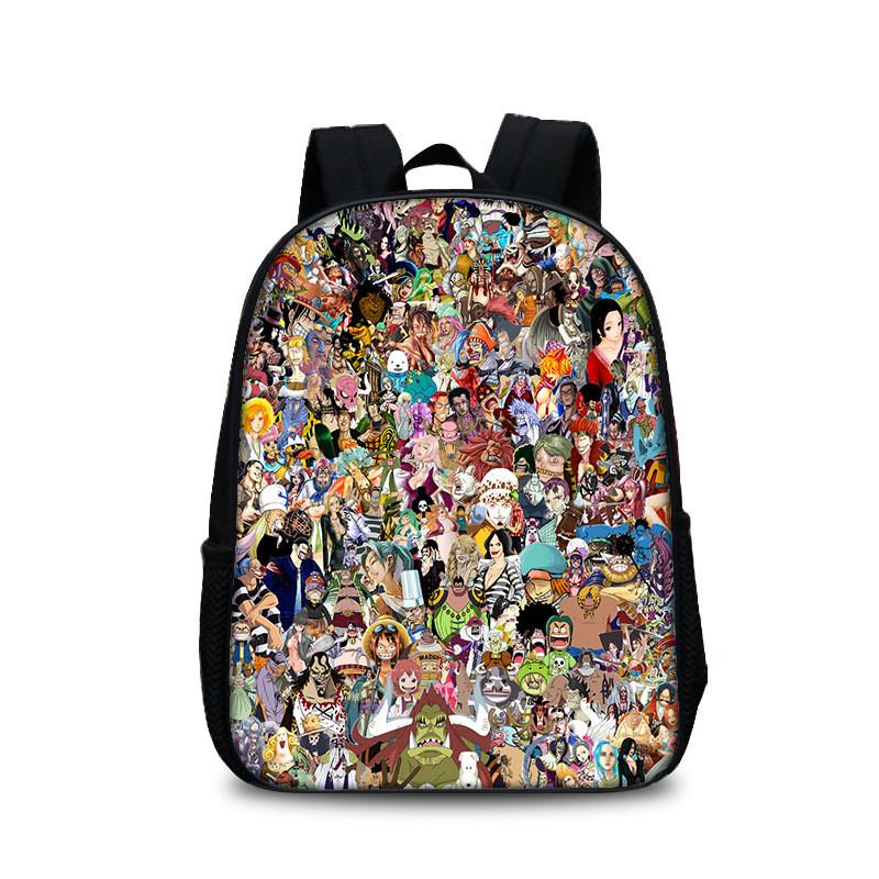 One Piece Backpack For Kids With Nylon Material And Adjustable Straps For School And Daily Use