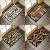 Creative Stone Block Assembly Welcome Rug Living Room Bedroom Floor Mat Kitchen Nonslip Mat Home Decor Kitchen Nonslip Door Mat
