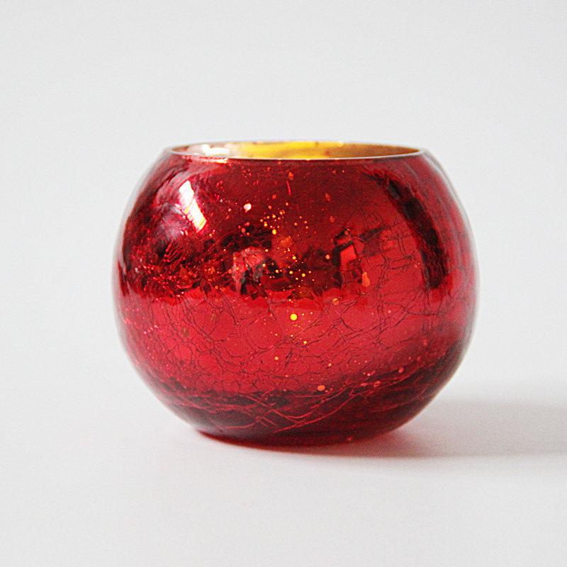 European Electroplated Glass Candlestick - Romantic Candlelit Dinner Decoration, Round Wedding or Festival Gift.