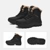 Men's shoes winter new snow boots warm and comfortable fashion non-slip black brown casual outdoor spot glue no
