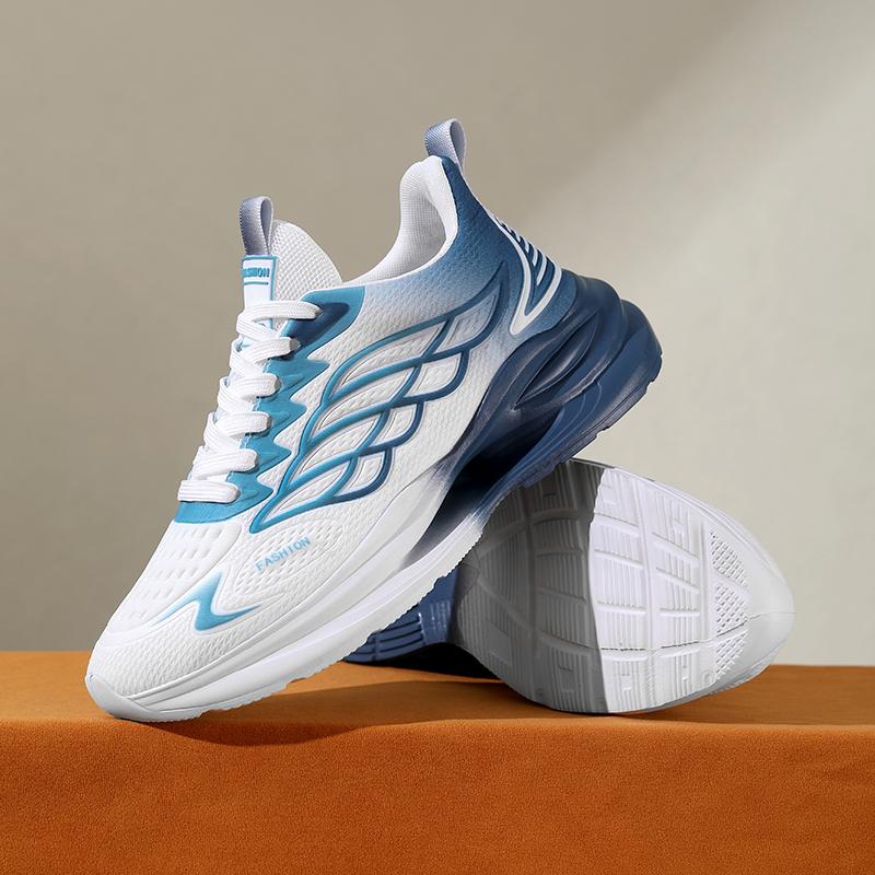 Men Shoes Running Lightweight Breathable Comfortable Mesh Sneakers Durable Summer Fashion Flat Soft Sneakers Men Shoes