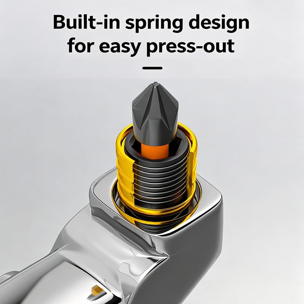 90 Degree Angled Adapter Bit Screwdriver Right Angled Driver Metal Steel Screwdriver Angled Tool for Screwdriver Bit
