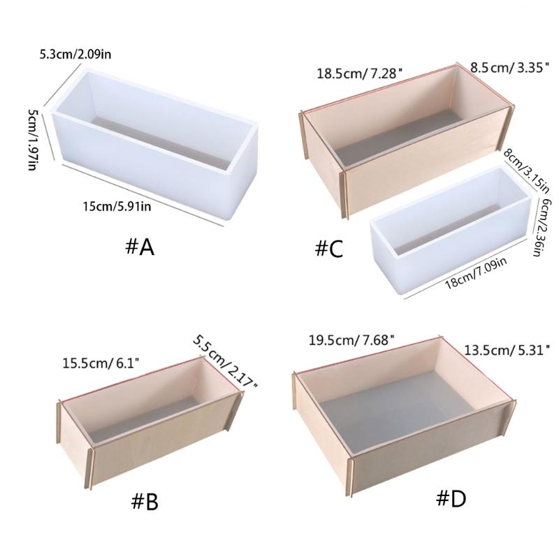 DIY Craft Molds Rectangular Moulds Great for Baking Enthusiasts and DIY Lovers