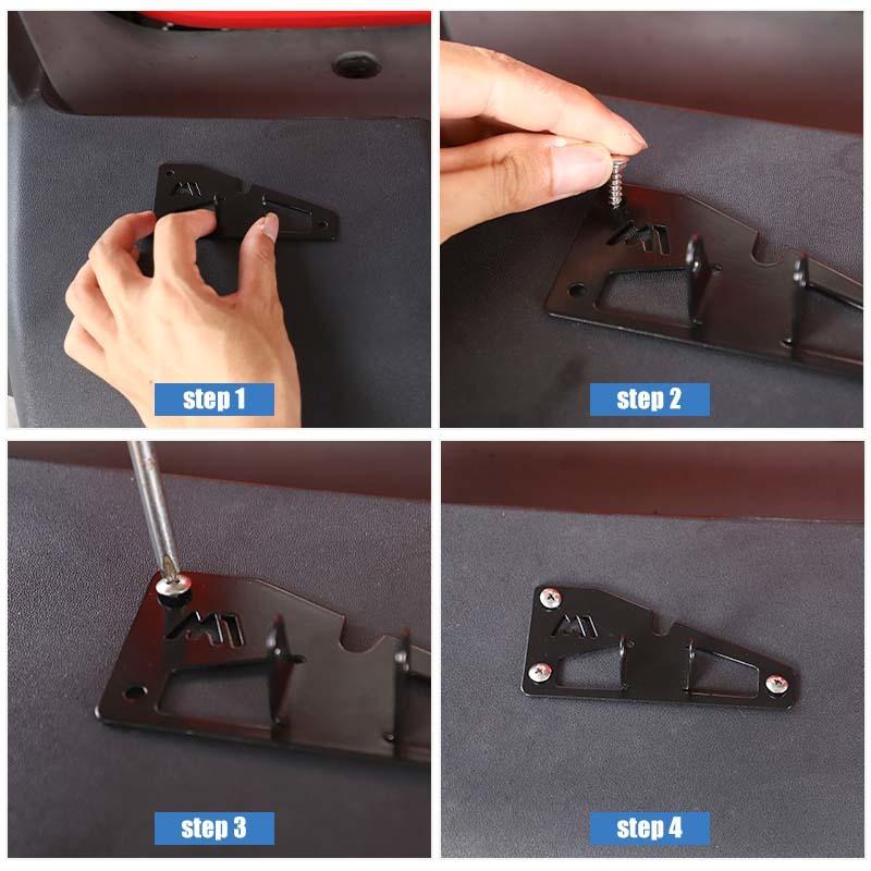 Car Tail Light Bracket Car Accessories Rack Shelf For Jeep Wrangler JL JK TJ Car Accessories