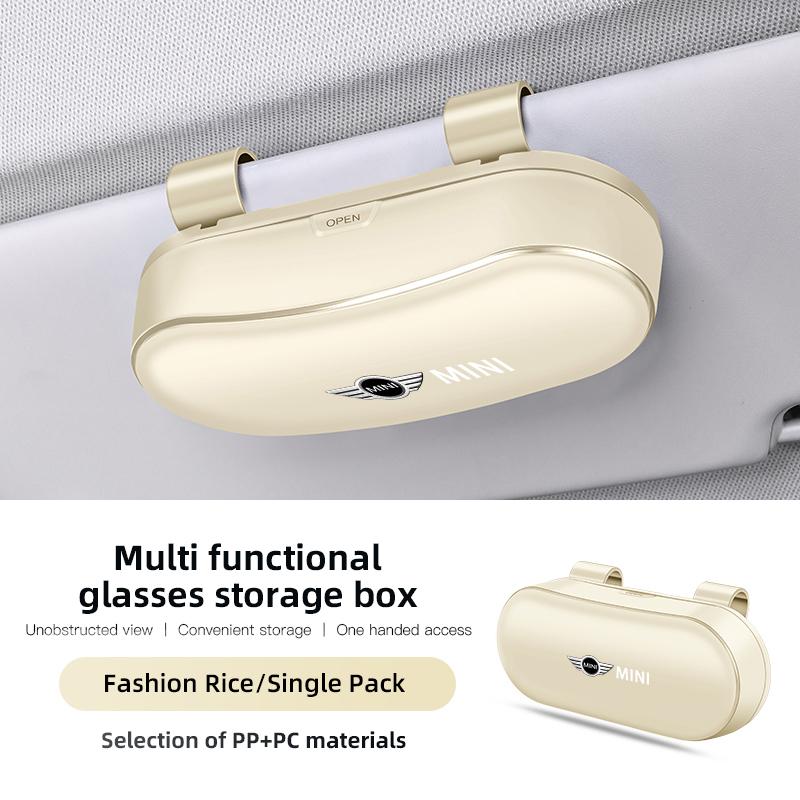 

Car Sunshade Multifunctional Glasses Storage Box For BMW Mini Works Cooper F54 F55 F56 F57 F60 R50 R52 R53 R55 R56 R57 R58 R59