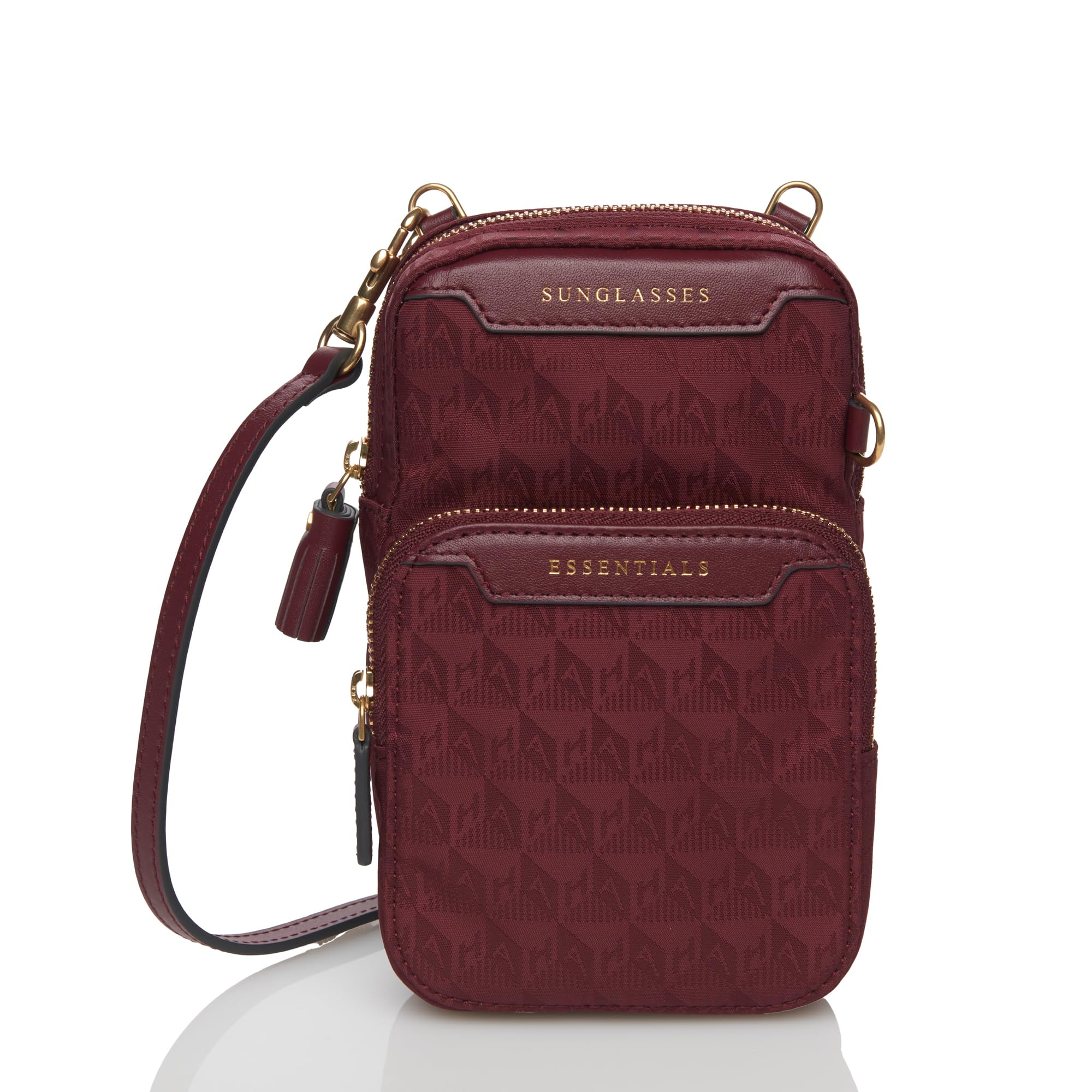 

Shoulder Bag Essentials Crossbody in AH Logo Nylon Medium Red [Anya Hindmarch] Women s [Item]