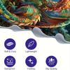 Dinosaur Bath Towel with Cute Dinosaur Dino Eggs Design Bathing, Swimming Spa High Absorbency Microfiber Beach Towel