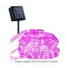 Solar-Powered Decorative Tube String Light IP65 Water-Resistant 100 LED Solar