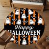 1pc Happy Halloween Round Chair Mat Area Rug - Non-Slip, Floor Mat for Office, Bedroom, Home Decor Christmas Gift-1002352