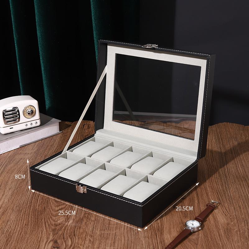 Leather Watch Storage and Display Box