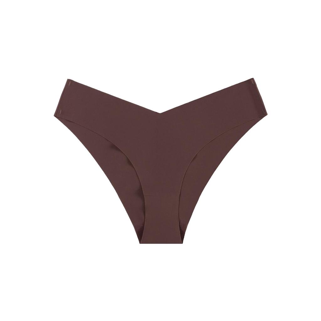 Seamless Ice Silk Low-Waist Briefs for Women - Breathable, Quick-Dry, Pure Cotton Crotch, Large Size Yoga Sports Underwear