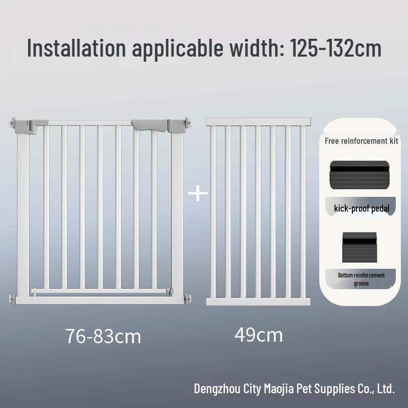 Indoor Pet Gate & Stairway Guard - No Drill Dog Fence & Playpen