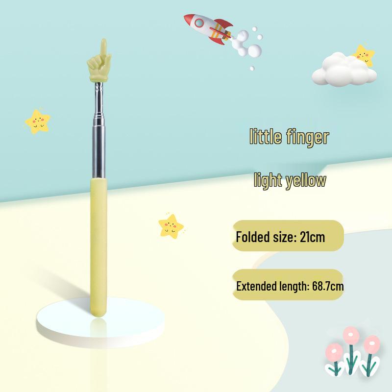 Retractable Teaching Pointer Stick for Teachers and Students